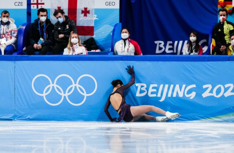 California-born figure skater Zhu Yi is facing a firestorm of attack on Chinese social media after she came up short on her Olympic debut