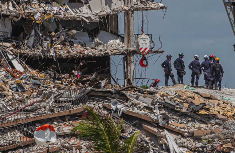 Survivors felt shaking during construction on nearby building, a Surfside commissioner says