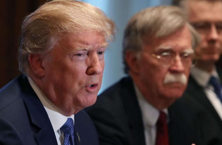 Trump administration asks court to stop release of Bolton’s book