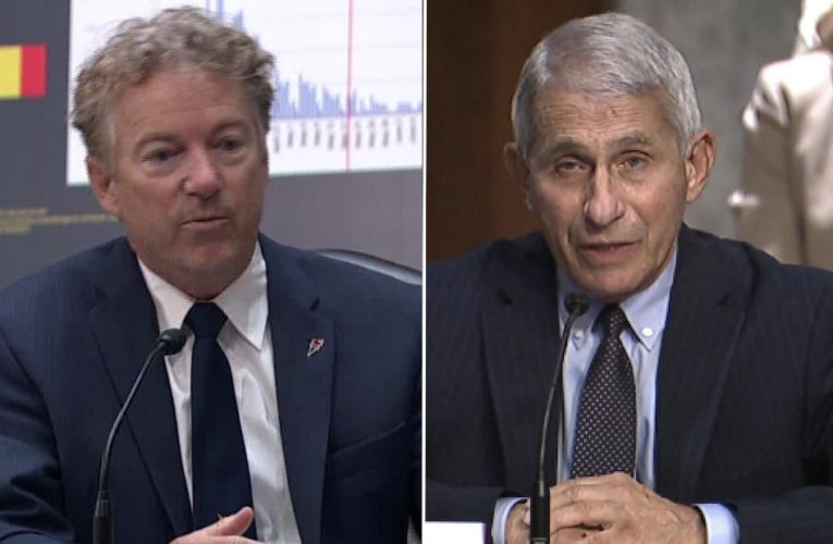 Sen. Rand Paul challenges Fauci. Watch his response.