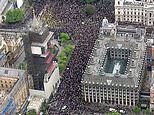 Thousands of Black Lives Matter protesters pack into Parliament Square