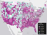 Data map shows 26% of US counties are battling COVID-19 outbreaks