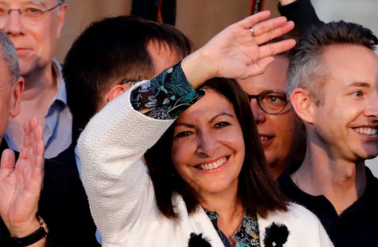 Paris Mayor Anne Hidalgo declares victory in reelection bid