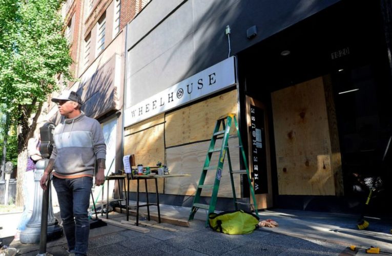 Looting devastates businesses already shaken by virus