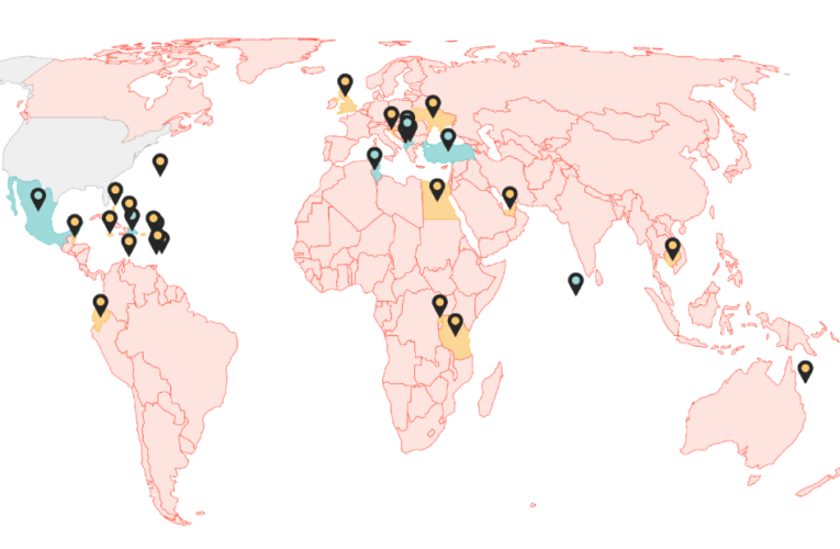 The handful of countries still welcoming US tourists