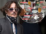 Johnny Depp’s libel trial is shown a picture of his  pillbox and mountain of drugs and alcohol