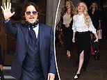 Amber Heard and Johnny Depp at High Court for day six of libel trial