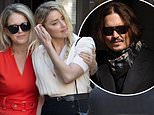 Amber Heard arrives at court to give three days of evidence against Johnny Depp