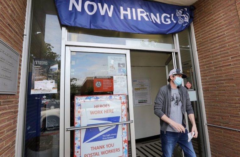 Demand for jobless aid high, even as economy slowly picks up