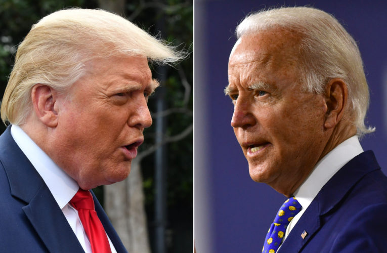 On the eve of the Democratic convention, a CNN poll shows Joe Biden’s lead over the President narrowing significantly since June