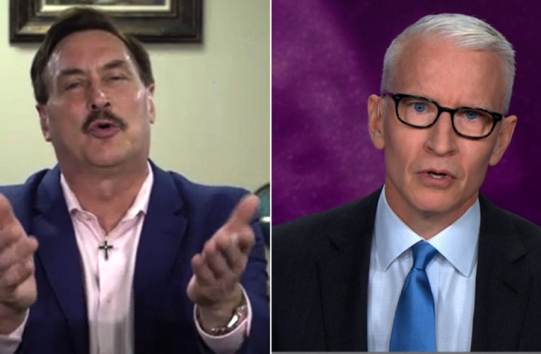 Cooper to MyPillow CEO: How do you sleep at night?