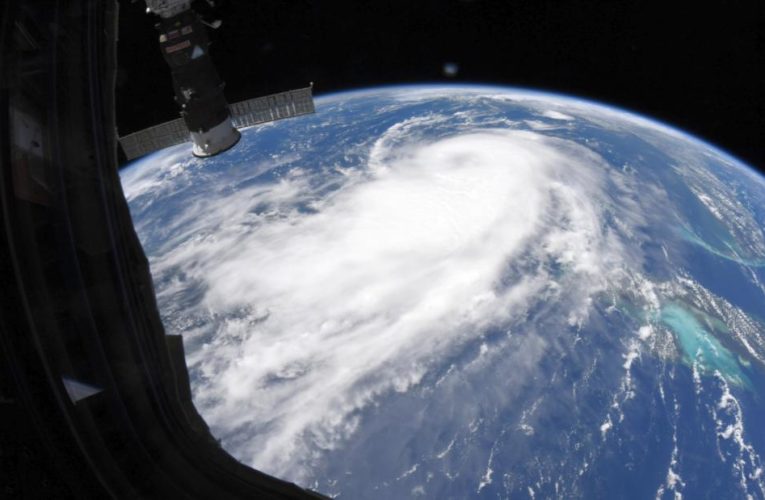 See Hurricane Laura from space