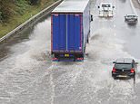Flash flooding damages buildings and shuts roads across southeast England