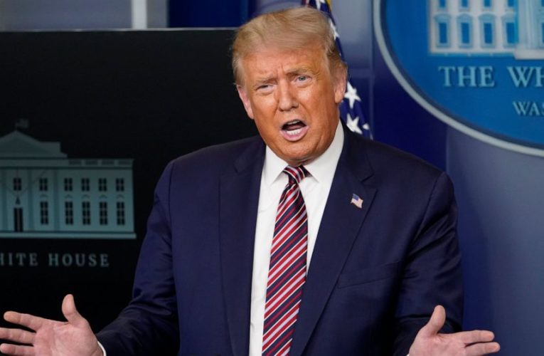 AP FACT CHECK: Trump skews record on Biden-Harris, economy