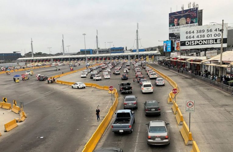 US crackdown on nonessential border travel causes long waits