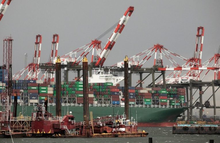 US trade deficit drops in June on record rise in exports