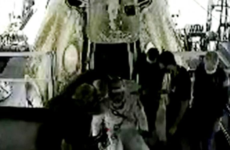 SpaceX capsule and NASA crew make 1st splashdown in 45 years