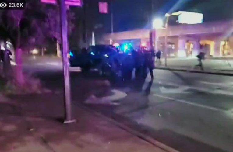 Video shows CNN crew caught in chaos as shots ring out