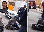 Ex-boxing world champions Chris Eubank and David Haye BOTH rush to help knocked over woman in road