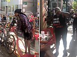 Protesters who yelled at diners says the confrontation sparked after men shouted ‘Blue Lives Matter’