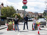 Outraged residents whose street was turned into cycle lane stunned after protest signs removed