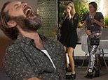 PIC EXC: Jude Law is VERY animated son Rudy’s 18th birthday party