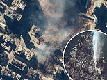 Remembering 9/11 from space: Satellite images show the devastation in New York City 19 years ago 