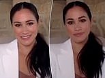Meghan Markle  joins video call to mark the anniversary of her sell-out charity clothing collection
