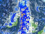UK weather: Met Office issues severe warning with two inches of rain on the way