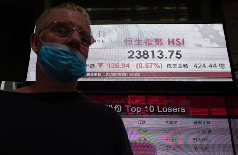 Asian shares track Wall Street retreat; big banks tumble