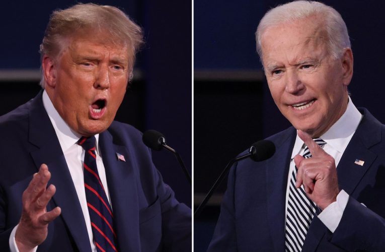 Biden and Trump will have their microphones muted during portions of the second and final presidential debate