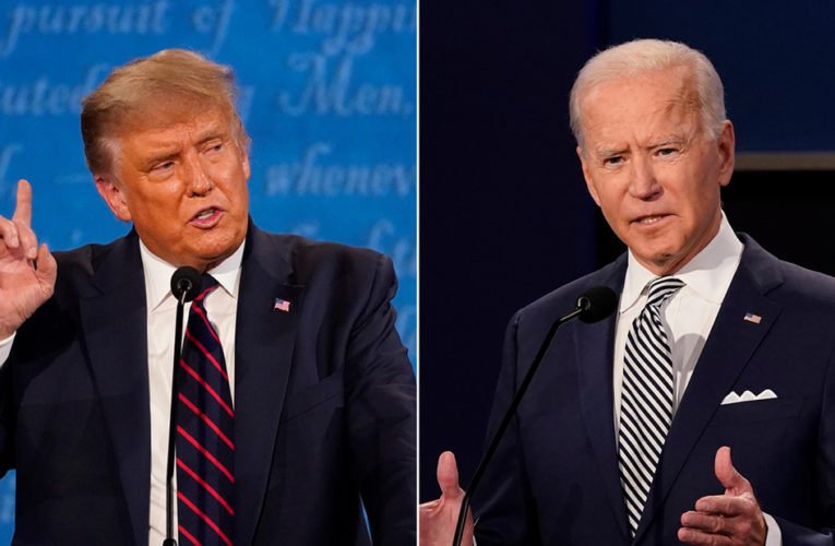 The Democratic nominee says the next debate — scheduled for next Thursday — should not be held if Trump still has Covid-19