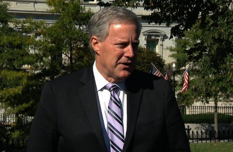 White House chief of staff: Trump has mild symptoms