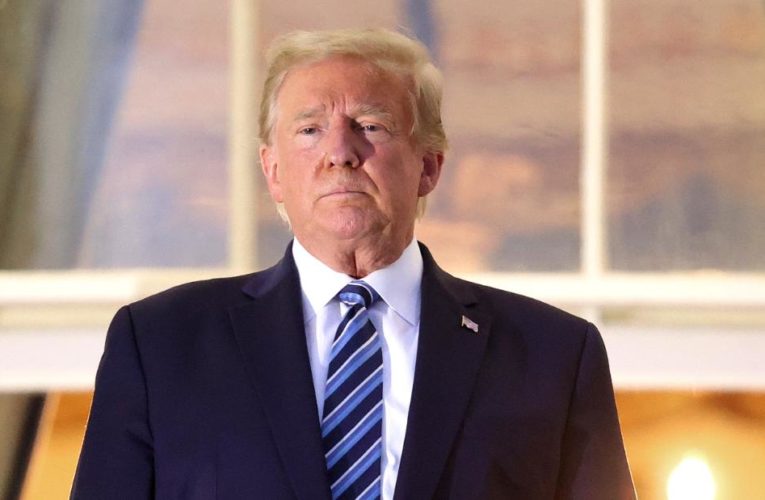 Trump says he’s been retested for Covid-19