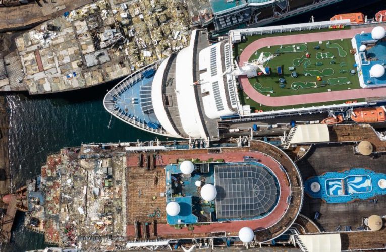 Cruise ships torn apart after coronavirus sell off