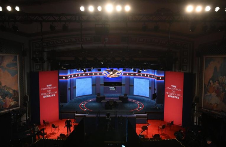 The Harris-Pence showdown comes as Trump’s Covid-19 diagnosis and paused stimulus talks cause chaos in DC