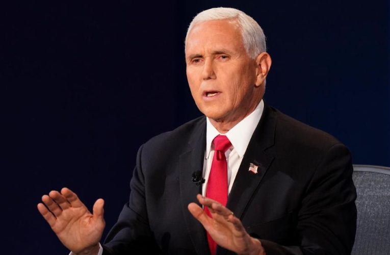 Pence repeats false Trump claims