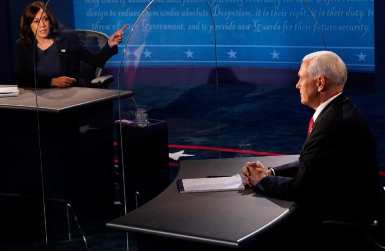 Harris slams Trump for a lack of honesty, but Pence loyally defended the President, claiming he has strengthened American alliances