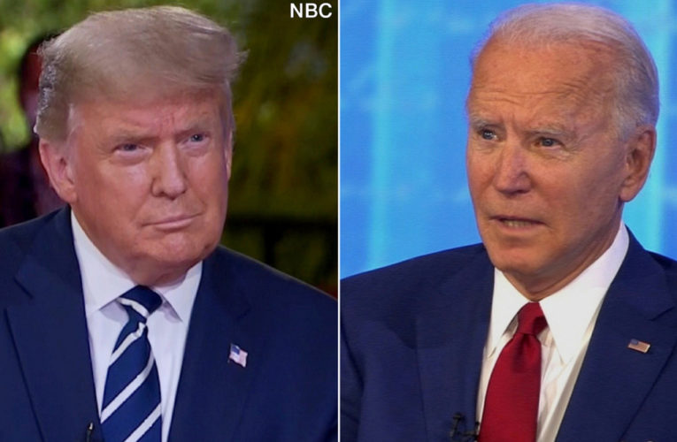 Voters faced a challenging night where Trump and Biden carved out parallel worlds on competing airwaves