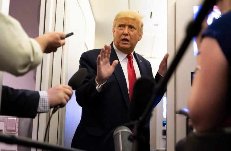 Tax records show Trump pursued projects in China for years, the Times reports. The news undermines the President’s efforts to label Biden as soft on the country.