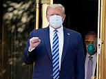 Donald Trump leaves Walter Reed after three nights of COVID treatment and is back in the White House