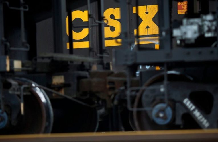 CSX profit falls 14% but railroad announces $5B buyback