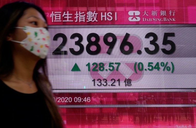 Asian shares gain on stimulus hopes, Trump leaving hospital