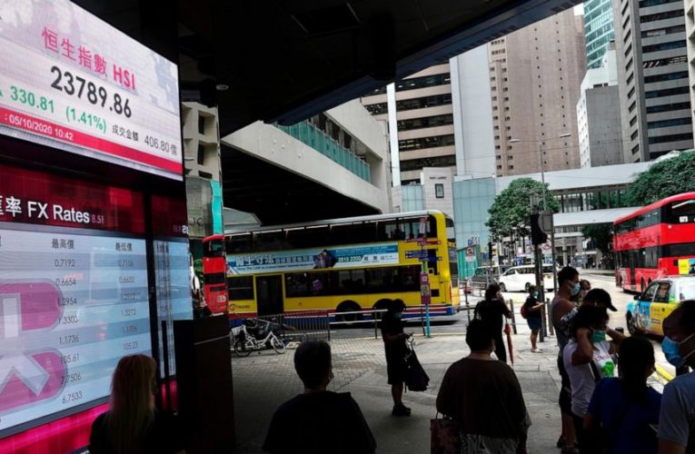 Asian shares gain on stimulus hopes, Trump leaving hospital