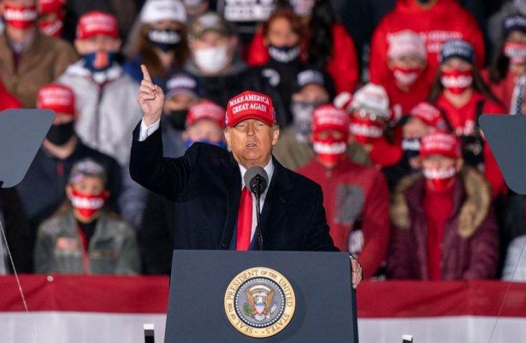 AP FACT CHECK: Trump’s falsehoods on virus, taxes and Bidens