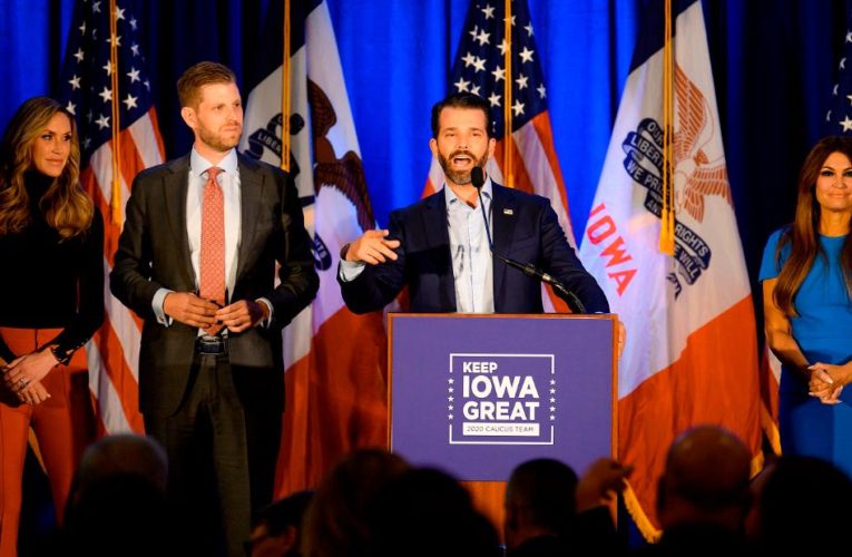 Fact check: Eric Trump and Donald Trump Jr. spread false information in run up to election