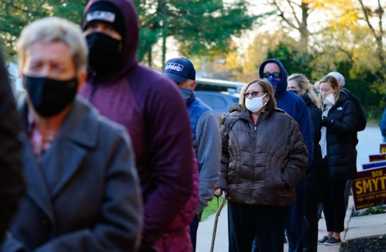 As Americans cast their votes on Election Day, six states have already surpassed their total turnout from 2016