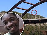 YouTuber jumps off of Texas bridge and fractures his skull after landing in the Colorado River 