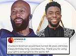 Common remembers the late Chadwick Boseman on what would have been his 44th birthday