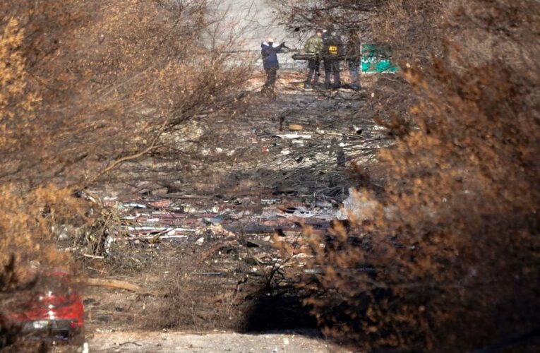 Surveillance video shows moment of explosion